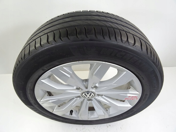 фото №13, Vw t-roc алюминиевый диск диск шина brigstone primacy 2ga601025j 215/55r17 лето