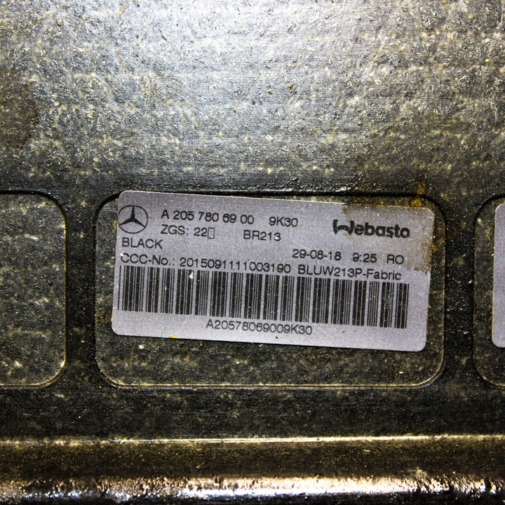 фото №8, Mercedes-benz e w213 2018 потолок