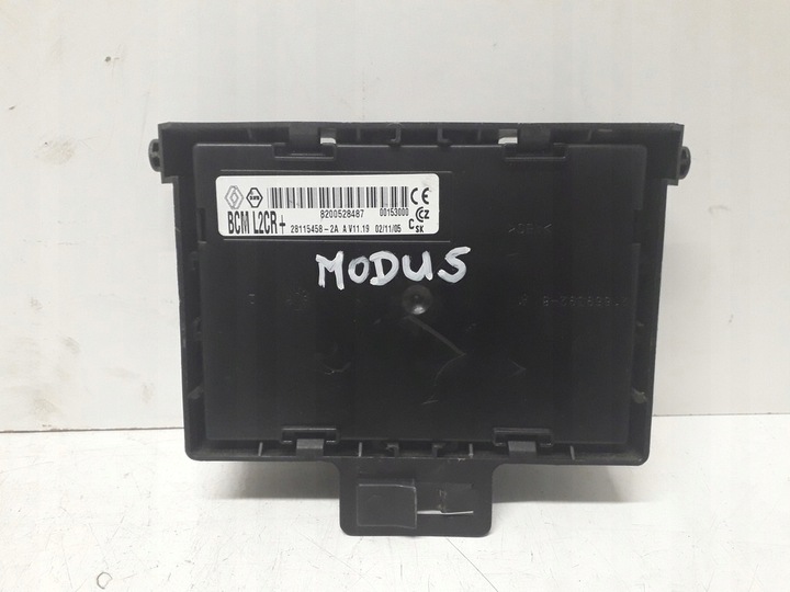 фото №10, Renault modus 04-12 1.2 b набір стартовий імобілайзер блок керування 8200414422
