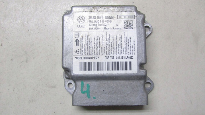 фото №1, Audi q3 8u датчик подушка безпеки 8u0959655b 11-