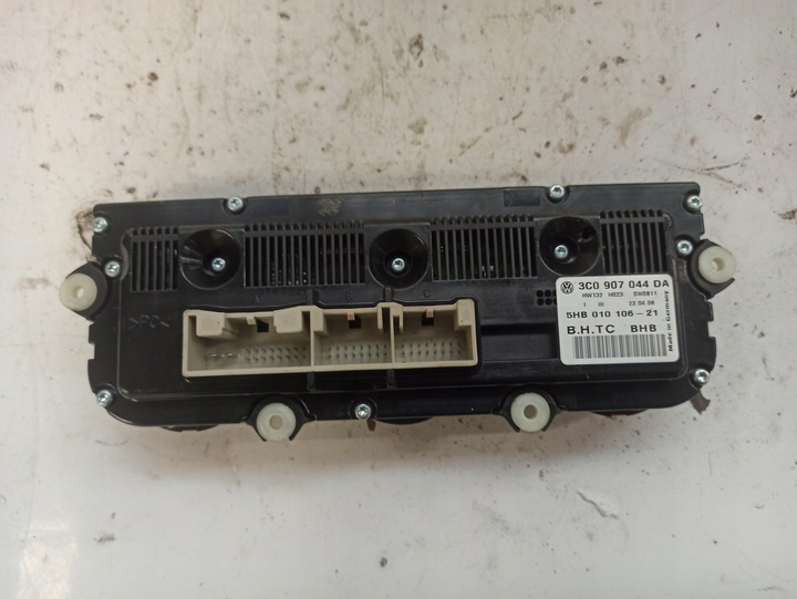 фото №10, Volkswagen passat b6 панель повітропровід кондиціонера 3c0907044da