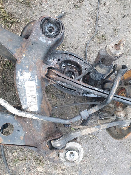 фото №5, Балка задня вісь підвішування зад mercedes-benz w220