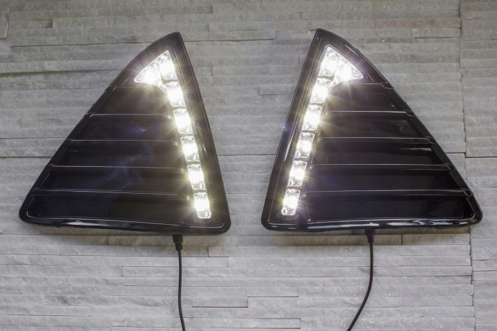 фото №11, Ford focus mk3 iii 2010-2014 світла do руху денного drl led 14w