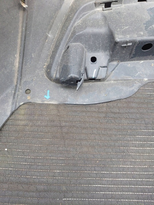 фото №9, Накладка спойлер дифузор бампера зад citroen c5 aircross 18-