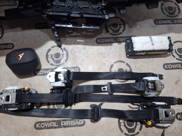 фото №7, Seat cupra formentor 5fg панель консоль подушка безпеки подушки ремені оригінал