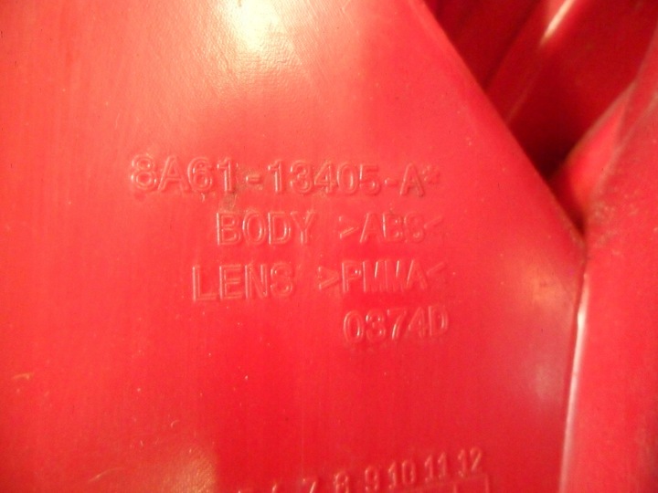 фото №15, Ford fiesta mk7 лампа ліва задня 8a61-13405-a