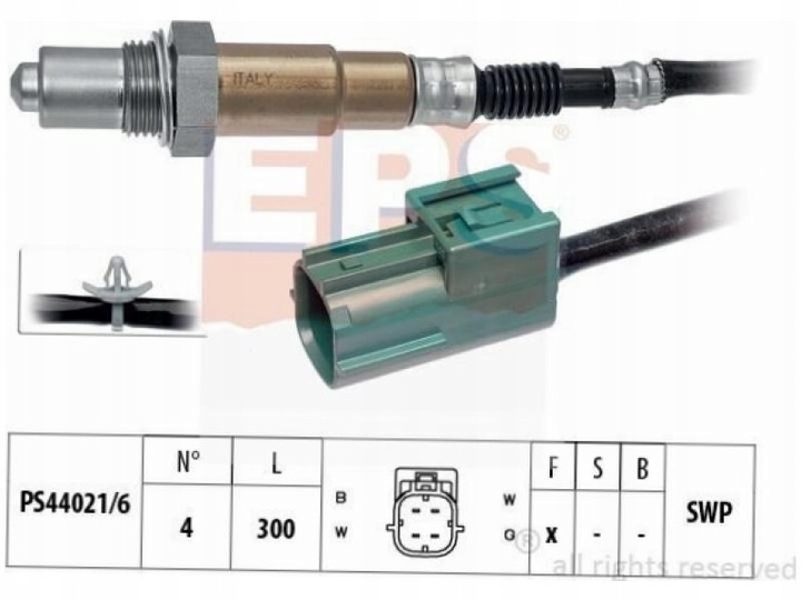 фото №2, Лямбда-зонд nissan almera ii 1.5-2.2 02-06 primera p12 1.6 02-08