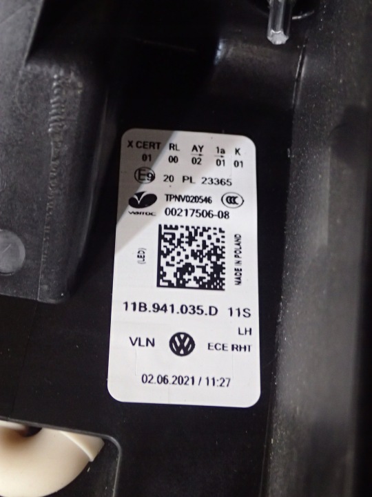фото №12, Фара лампи перед vw id4 повний led 11b941035d