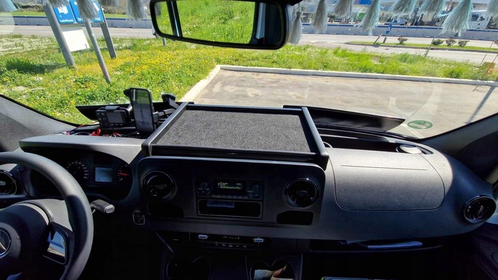 фото №9, Полка столик автобус mercedes sprinter od 2018r w 907 , w 910