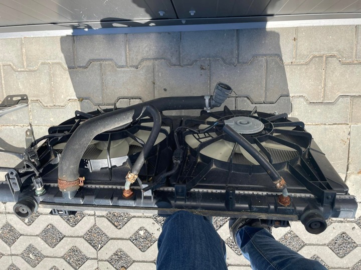фото №5, Honda accord viii радіатор вентилятори комплект 2,4i