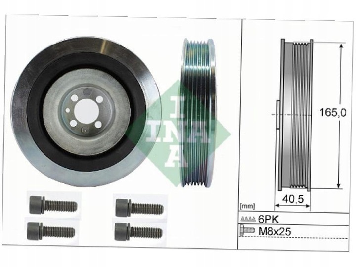 фото №2, Колесо ременное вала fiat multipla 1.9 punto ii 1.9 stilo 1.9 palio 1.9