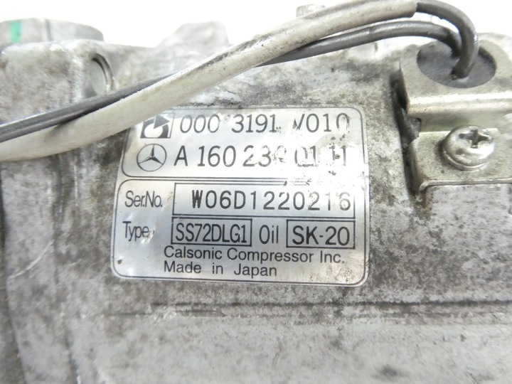 фото №6, Компресор кондиціонера smart fortwo450 ss72dlg1