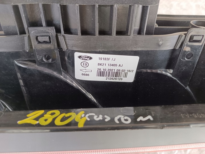 фото №8, Ford transit custom лампа зад задня ліва bk2113405 aj оригінал