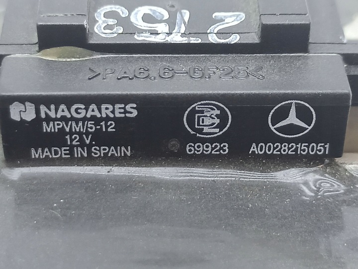 фото №11, Mercedes-benz vito viano w639 2007 резистор / резистор вентилятор повітропровід