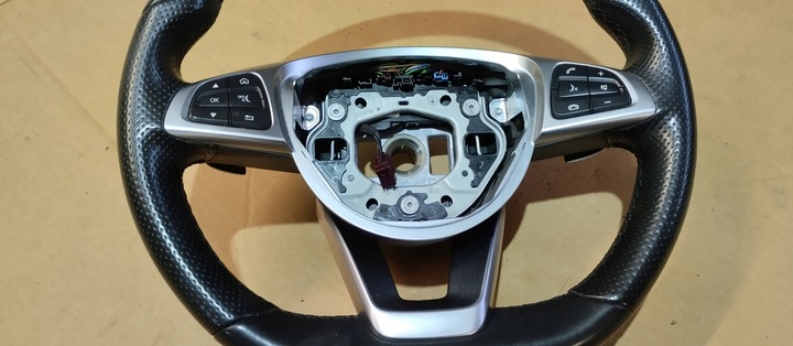 фото №6, Руль многофункциональная mercedes glc 253 w253 кожа лепестки