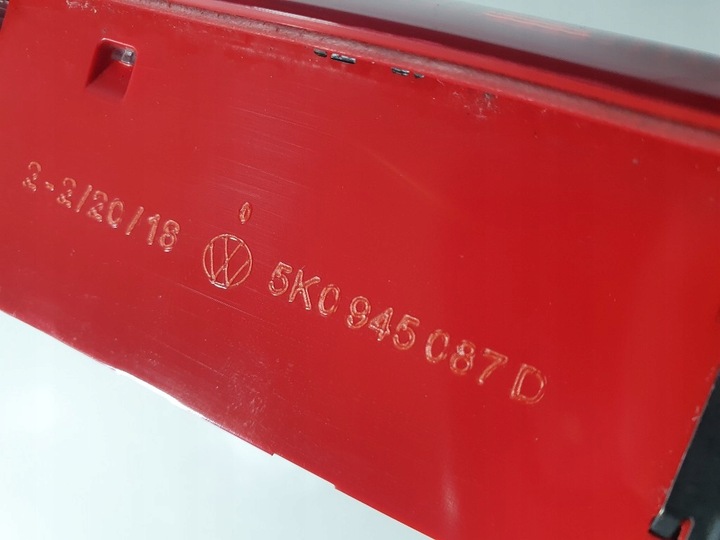 фото №13, Vw golf vii оригинальные дополнительный свет сплав 5k0945087d w крышка багажника багажника