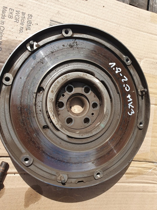 фото №6, Зчеплення диск притиск маховик з двома масами двомасовий маховик ford mondeo mk3 iii 02r 2.0 105kw