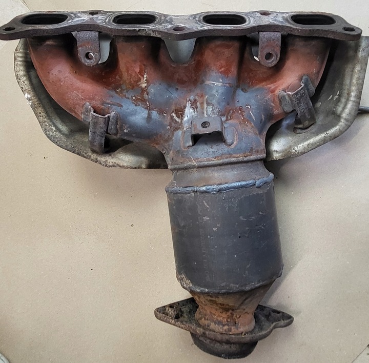 фото №12, Катализатор коллектор выпускной зонд mitsubishi outlander iii 2.0 b оригинальный номер