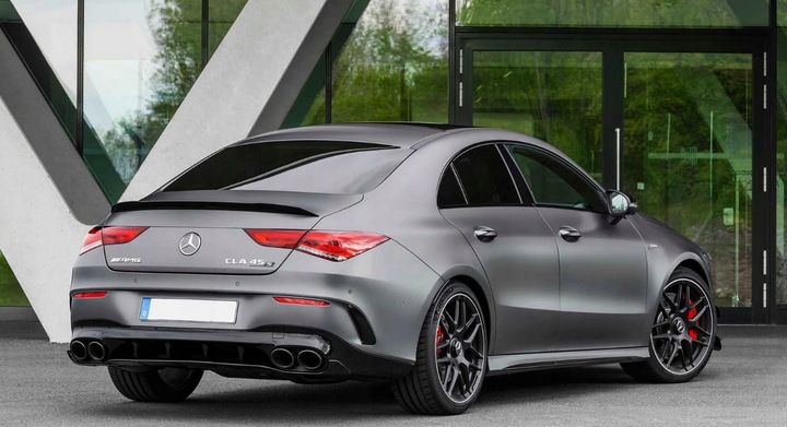фото №10, Спойлер na крышка багажника cla w118 c118 образец amg стиль спойлер крышки w118 з abs!