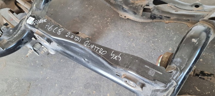 фото №7, A6 c8 4k підвішування підрамник балка зад quattro поворотна опора 4k0505235al a7 4k