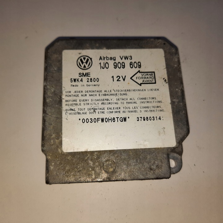 фото №7, Vw golf iv датчик подушка безпеки 1j0909609 5wk42800