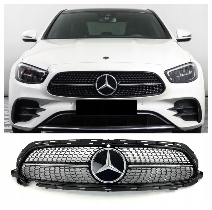 фото №1, Решітка радіатора решітка mercedes w213 w238 рестайлінг amg diamond