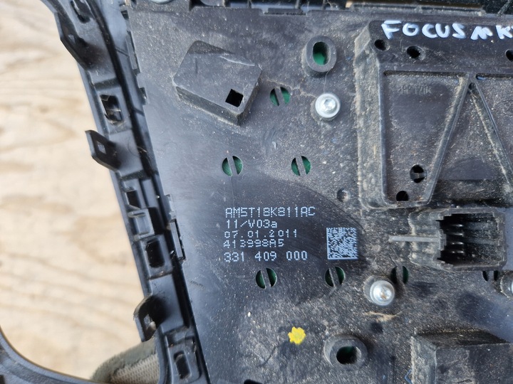 фото №11, Панель радіо ford focus mk3 am5t-18k811-ac