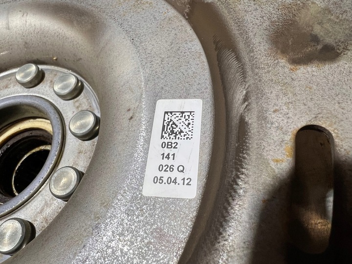 фото №8, A4 b8 рестайлинг 2.0 tdi cgl сцепление колесо двухмассовый прижим диск 0b2105266s