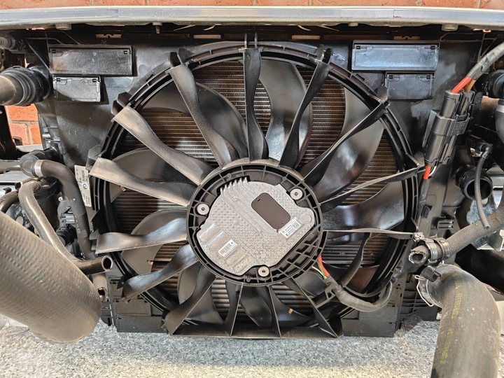 фото №12, Pas переднее радиатор усилитель комплект bmw 5 g30 g31 m набор 520i b48