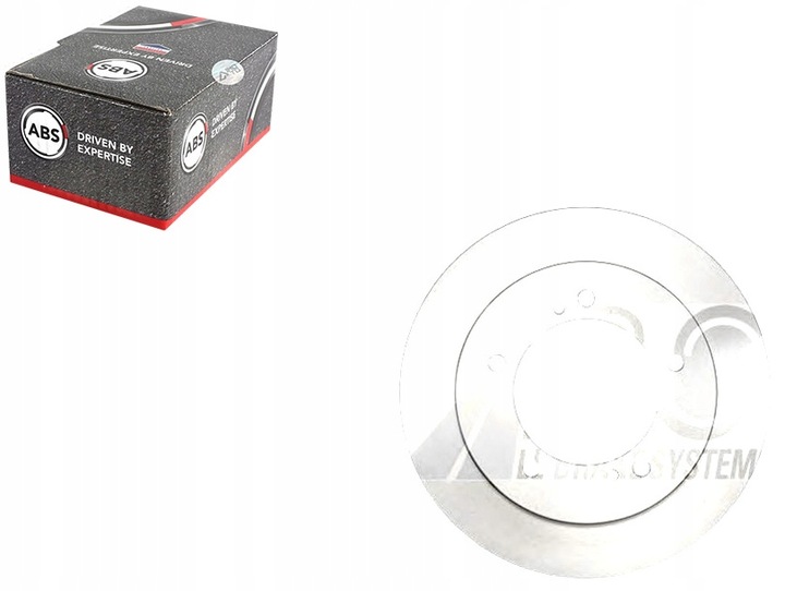 фото №1, Комплект диск тормозных [a.b.s.]