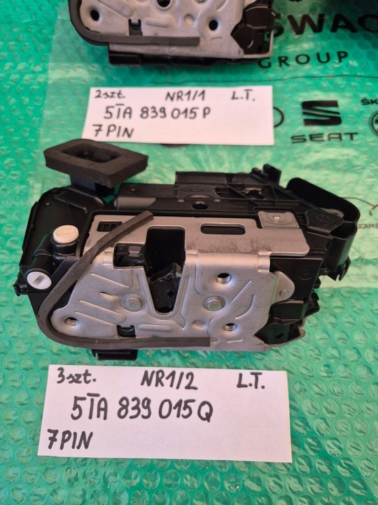 фото №14, Замок замки двері 5ta839015p / 5ta839015q / 5ta839015aa