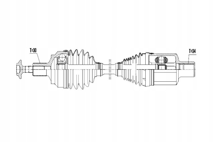 фото №4, Піввісь ліва mercedes c w204 3.0/3.2/3.5 atm 2008-