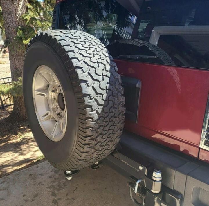 фото №13, Держатель колёса запасного hummer h2 03-09