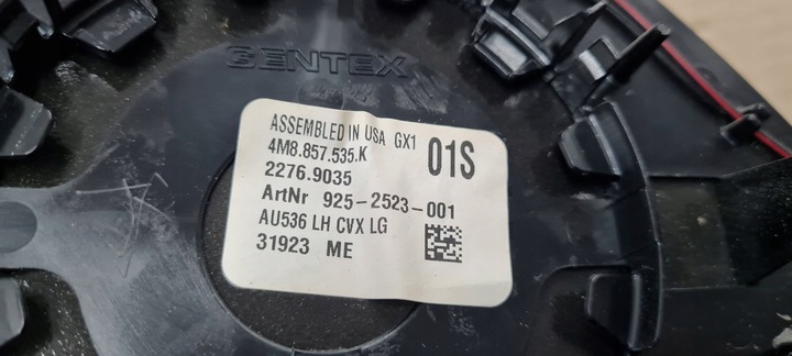 фото №14, Sq8 4m rsq8 q8 вкладка зеркало фотохромный левый перед 4m8857535k