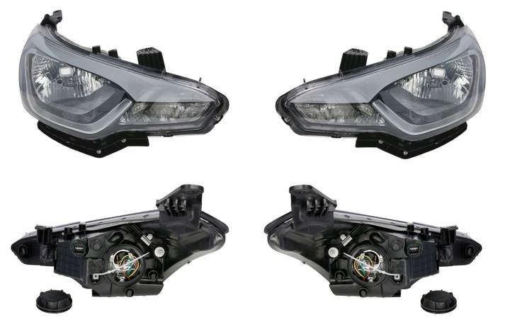 фото №1, Фара лампа hyundai i20 14- l+p tyc