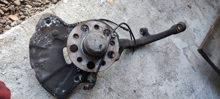 фото №10, Mercedes w221 поворотна опора ступиця ліва передня оригінал