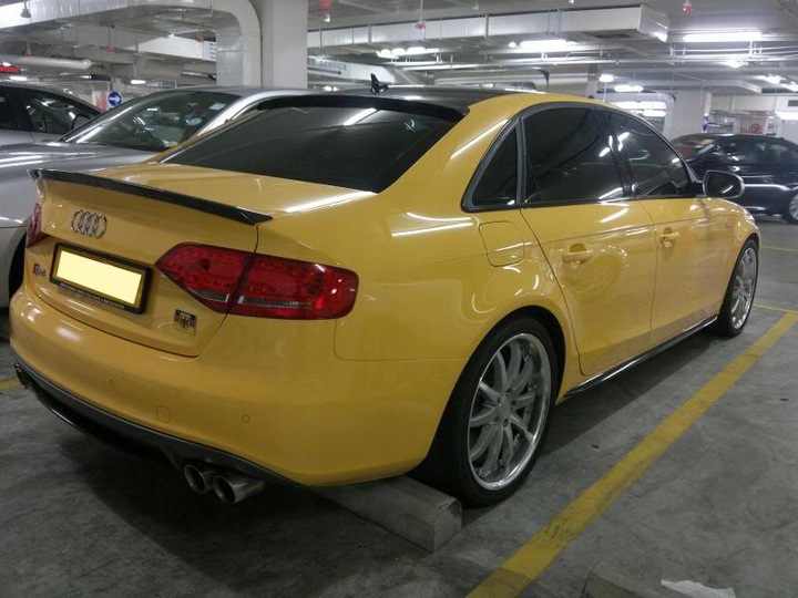 фото №12, Audi a4 b8 sedan 2008-2012 спойлер dtm підкладка!!