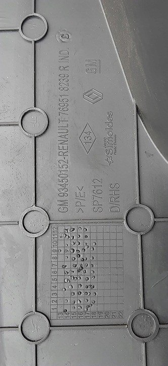 фото №7, Градус праві поріг захист renault trafic iii 769518239r