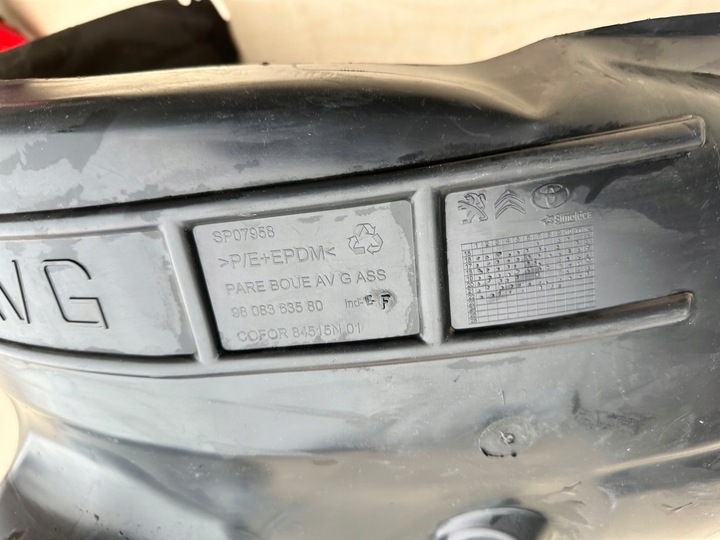 фото №13, Підкрилок перед лівий toyota proace 2020