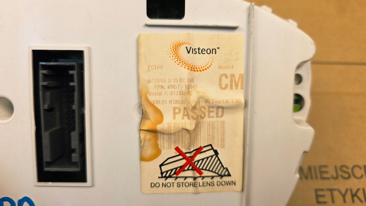 фото №15, Ford focus mk2 04-07 c-max i дорестайлінг спідометр  06r 1.6 1.8 2.0 tdci європа