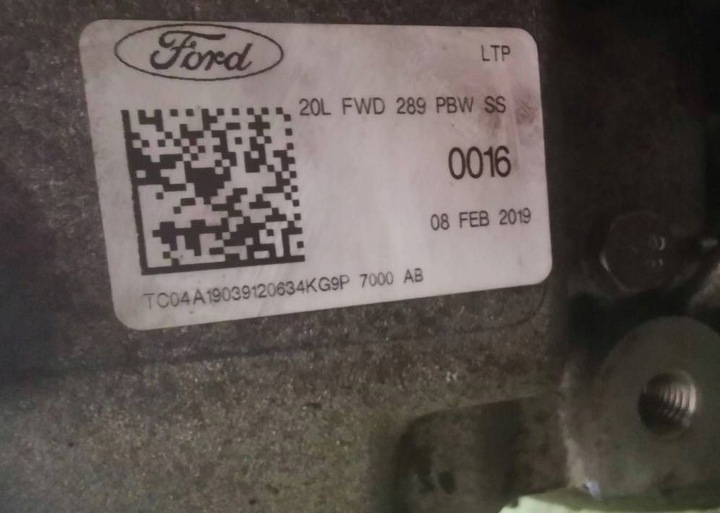 фото №10, Ford mondeo mk5 2.0 ecoblue коробка передач коробки передач автоматична 8f40 kg9p-7000ab