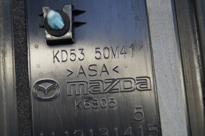 фото №5, Планка захист стійка двері лівий зад mazda cx-5 cx5 рестайлінг 15-17r