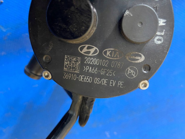 фото №6, Додатковий насос води hyundai kona ev kia niro 36910-0e650