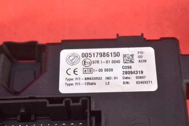 фото №7, Блок запобіжників bsi 00517986150 fiat grande punto 1.4 16v 95 km