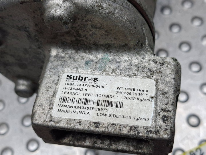 фото №6, Компрессор кондиционера nissan pixo suzuki alto 08- 1.0i 447280-0490