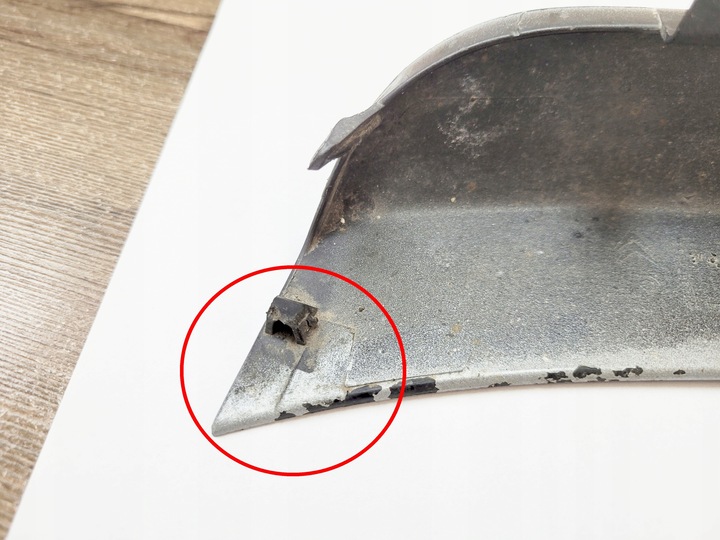 фото №10, Заглушка бампера захист фаркоп зад задня 9650214477 citroen xsara picasso fl