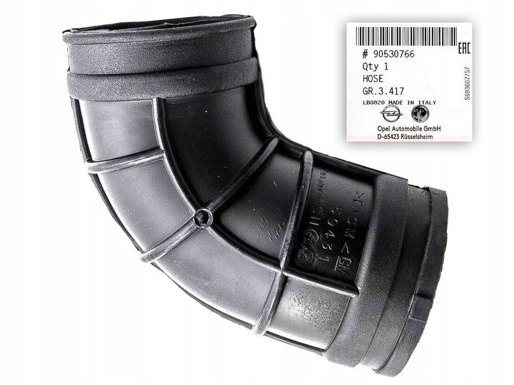 фото №16, Шланг filta воздуха astra g h zafira a 1.7cdti 2.0 di 90530766