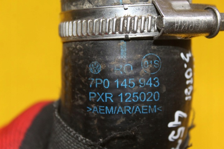 фото №6, Труба шланг шланг интеркулер porsche cayenne ii touareg 7p0145943