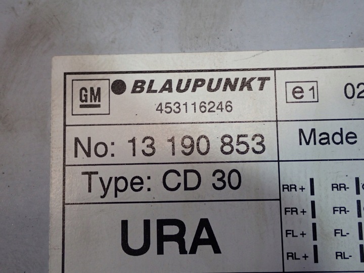 фото №11, Opel vectra c 05-09 рестайлінг радіо cd30 13190853mb