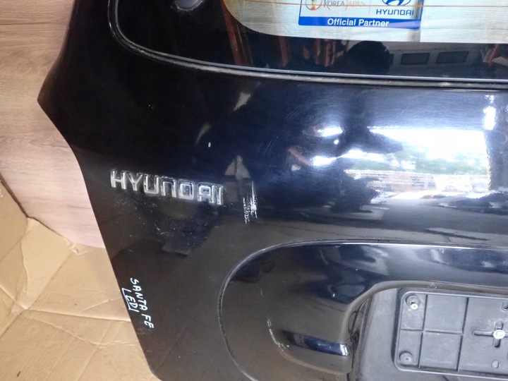 фото №6, Hyundai santa fe 01-06 кришка багажника ed